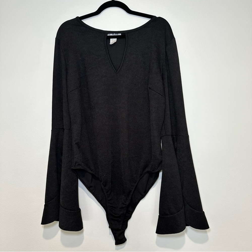 Black Long Sleeve Bodysuit